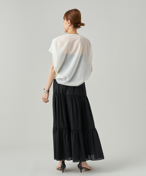 VERMEIL par iena（ヴェルメイユパーイエナ） スカート Airy