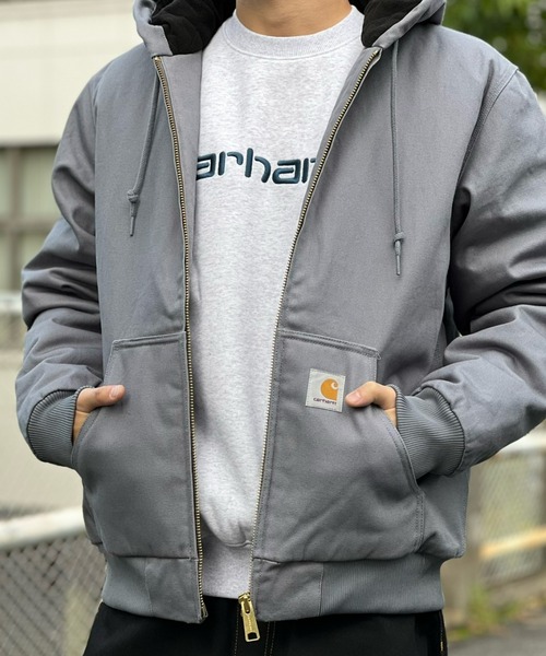 「Carhartt」 ブルゾン LARGE ブラウン系その他 メンズの画像