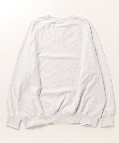 「BROKEN BASE」 スウェットカットソー MEDIUM オートミール メンズ_画像2