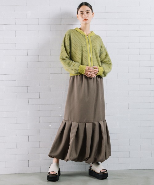 「MARECHAL TERRE」 ブルゾン MEDIUM オフホワイト レディース_画像8