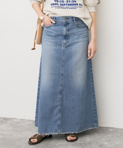 upper.heights/THE NANCY ラップスカート Spick＆Span（スピック アンド スパン） デニムスカート 「追加」upper