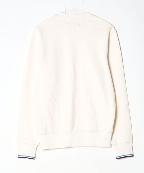 FRED PERRY（フレッドペリー） スウェットカットソー S アイボリー 