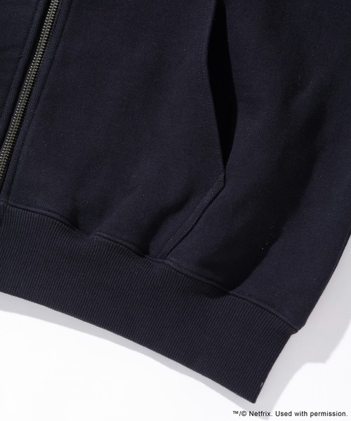 「XLARGE」 ジップアップパーカー L ブラック メンズ_画像5