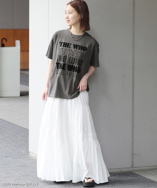「GOOD ROCK SPEED」 半袖Tシャツ FREE ネイビー レディース_画像2