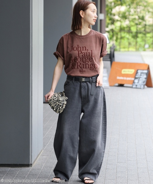 「GOOD ROCK SPEED」 半袖Tシャツ FREE ネイビー レディース_画像7