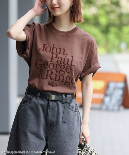 「GOOD ROCK SPEED」 半袖Tシャツ FREE ネイビー レディース_画像9