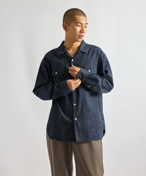 Saturdays NYC（サタデーズ ニューヨークシティ） シャツ Hanley LS