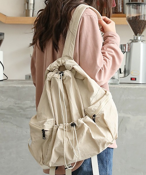 「DAY CLOSET」 リュック ONE SIZE ベージュ レディース_画像7