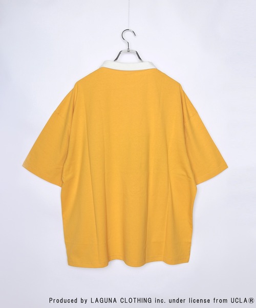 「UCLA」 半袖シャツ L ブルー メンズ_画像7