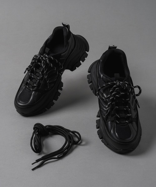 「ADAMASTE」 ローカットスニーカー SMALL ブラック メンズ_画像9