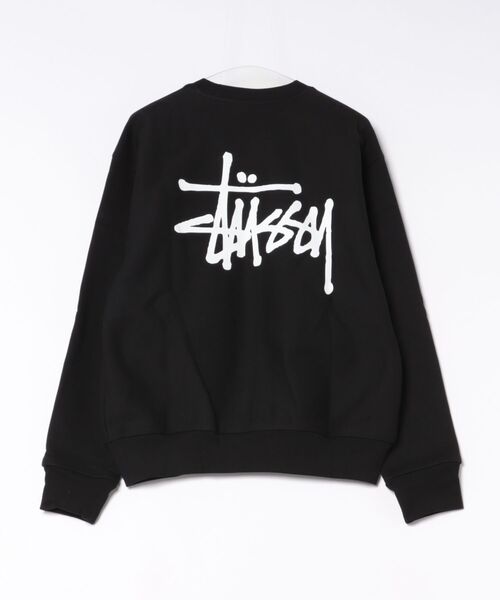 【最高デザイン】stussy 逆さロゴ 入手困難 超希少モデル スウェット ☆送料・関税込☆Stussy☆LETTERMAN CREW☆スウェット☆ (STUSSY