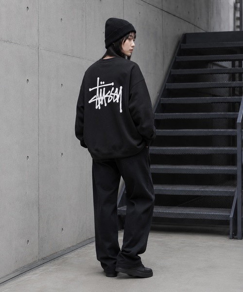STUSSY（ステューシー） トレーナー スウェット BASIC LOGO RAISING OF