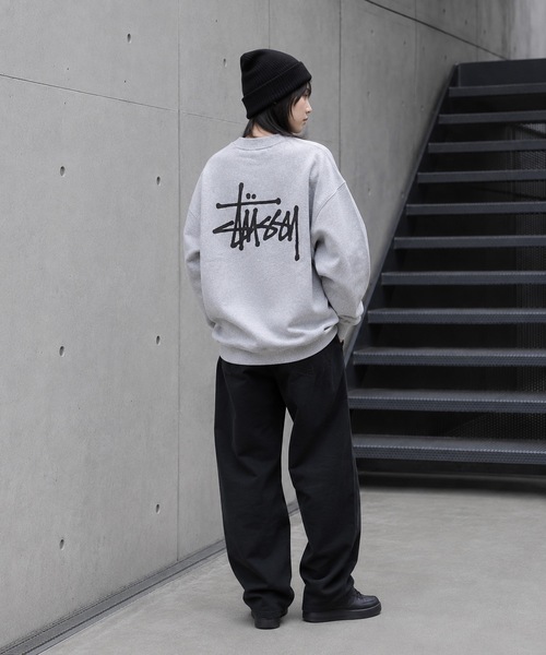 STUSSY（ステューシー） トレーナー スウェット BASIC LOGO RAISING OF