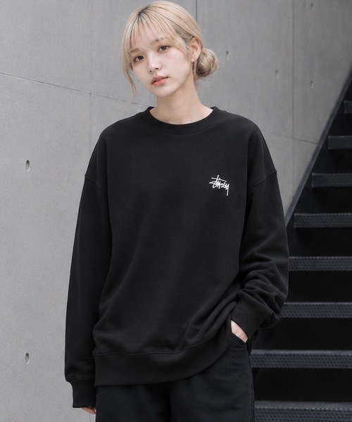 STUSSY（ステューシー） トレーナー スウェット 裏起毛 BASIC LOGO