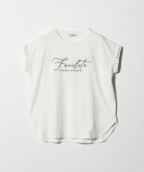 tシャツ 半袖 「WEB限定」「at ease」エンブロイダリー カットソー レディース | green label relaxing | 09