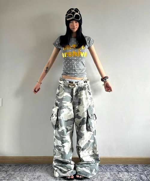 AVYL tシャツ 半袖 「新色グレー追加」星柄半袖Y2K スターグラフィック