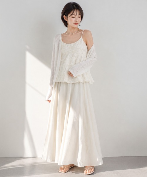 キャミソール 花ジャガードペプラムキャミ : ZOZOTOWN Yahoo!店 - 通販