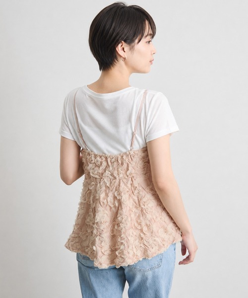 キャミソール 花ジャガードペプラムキャミ : ZOZOTOWN Yahoo!店 - 通販
