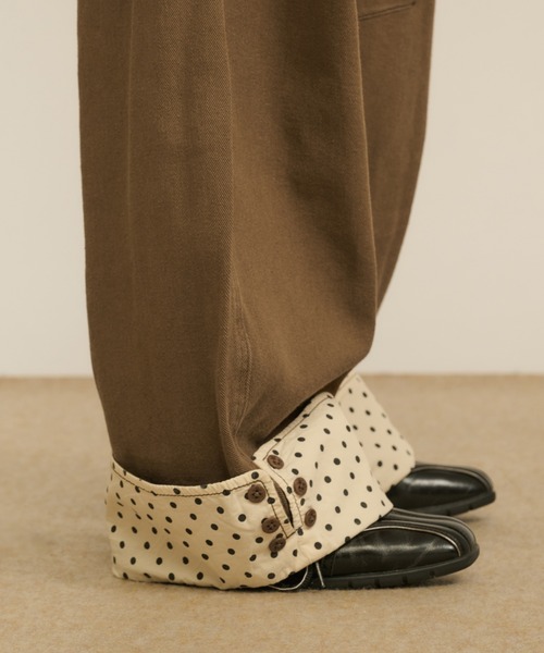 hazyl ワイドパンツ ジーンズ デニム デニムパンツ rollup wide pants