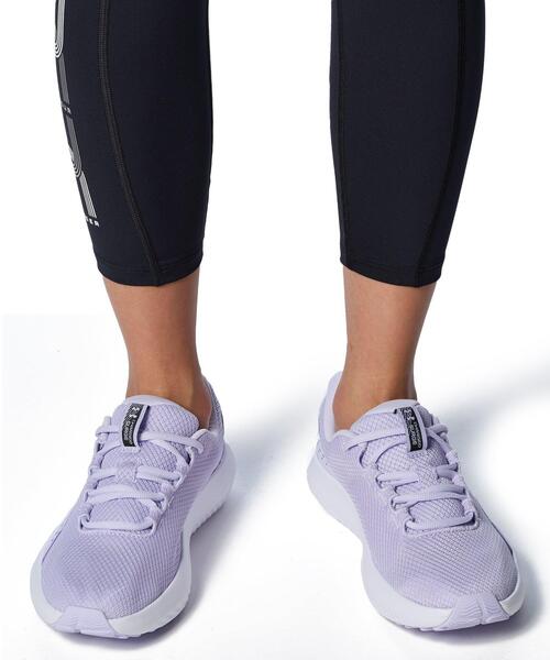 「UNDER ARMOUR」 ローカットスニーカー 26.0cm パープル レディース_画像6