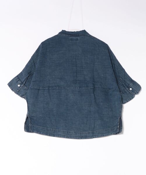 「KRIFF MAYER Lady's Collection」 7分袖シャツ LARGE チャコール レディース_画像2