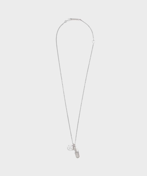 AMBUSH（アンブッシュ） ネックレス 「AMBUSH」PAVE PILL CHARM