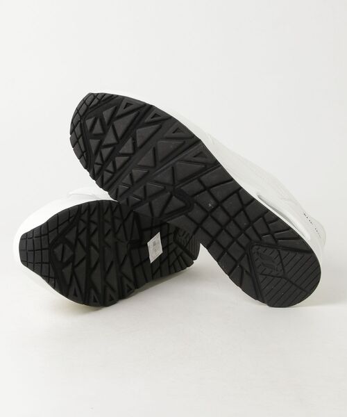 「SKECHERS」 スリッポン 28.0cm ホワイト メンズ_画像3