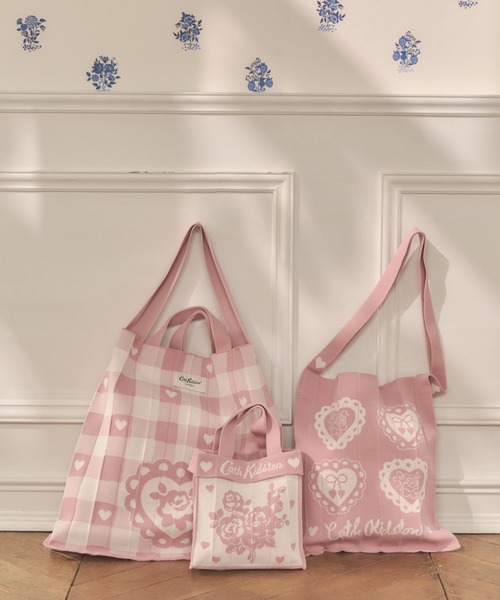 「Cath Kidston」 ハンドバッグ FREE ネイビー レディース_画像6