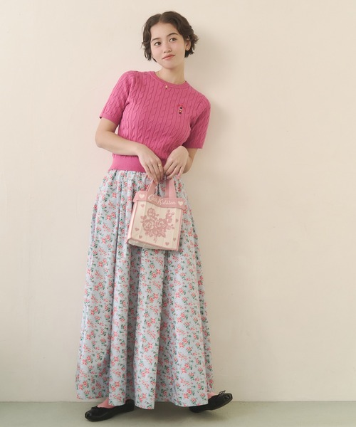 「Cath Kidston」 ハンドバッグ FREE ネイビー レディース_画像8