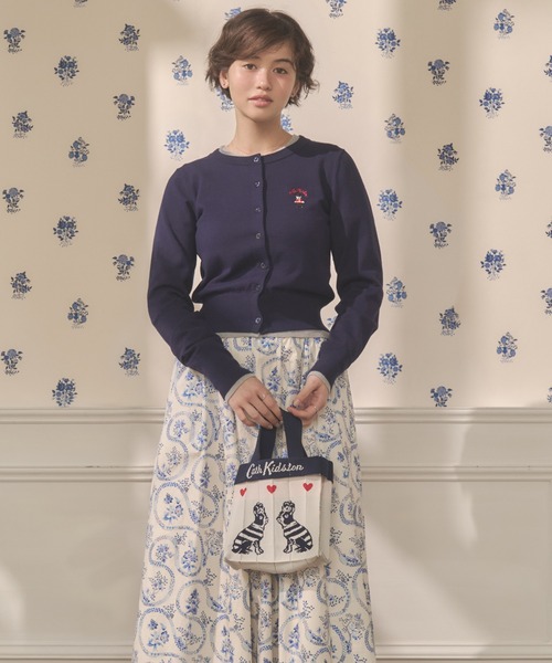「Cath Kidston」 ハンドバッグ FREE ネイビー レディース_画像9
