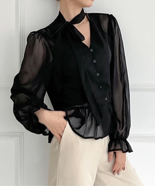 「by muni:r」 スラックス MEDIUM ベージュ レディース_画像4