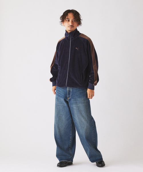 puma プーマ T7トラックジャケットパンツ セットアップ ベロア PUMA（プーマ） 「追加カラー」PUMA / プーマ 別注 ”T7” ベロア