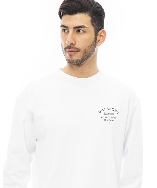 「BILLABONG」 長袖Tシャツ MEDIUM モカ メンズ_画像3