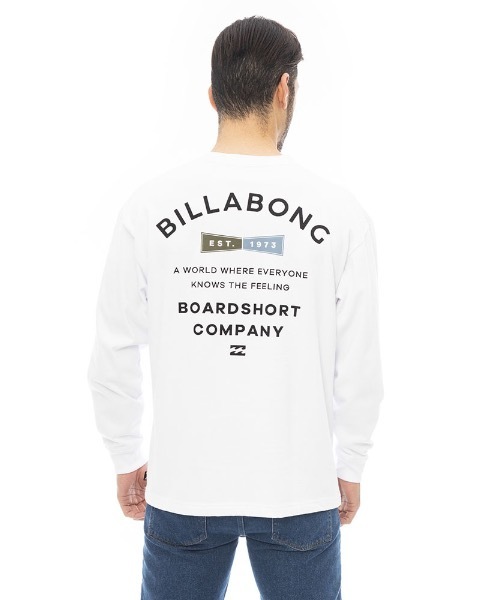 「BILLABONG」 長袖Tシャツ MEDIUM モカ メンズ_画像5