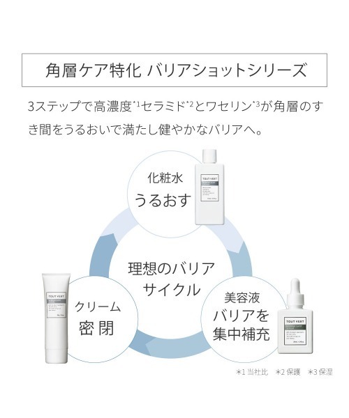 トゥヴェール スキンケアセット 「NEW」トゥヴェール 高浸透バリア3点