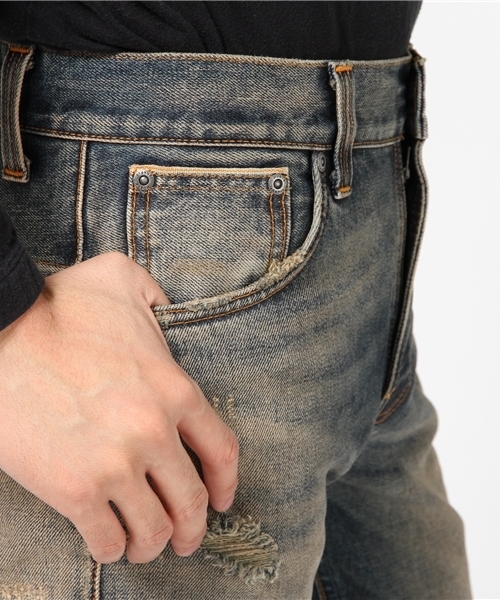 Nudie Jeans THIN FINN SIDEGRINDER SELVAGE W29L32 ヌーディージーンズ
1003897 Nudie Jeans（ヌーディージーンズ） ジーンズ Thin Finn / Sidegrinder