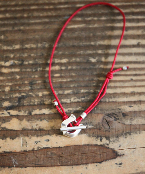 amp japan（アンプジャパン） ブレスレット Horseshoe 2Way Cord -RED