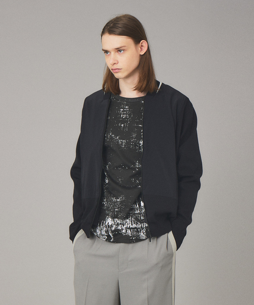 5351 POUR LES HOMMES ブルゾン アウター 撥水ニットトラック