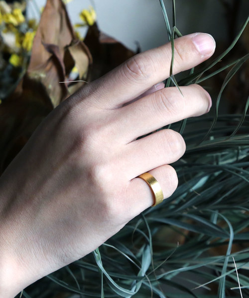 YArKA 指輪 リング 「YArKA/ヤーカ」silver925 5mm plane ring 「pwo