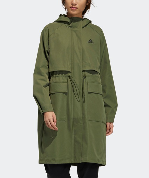 全品送料無料 コート モッズコート Tech ロングジャケット Tech Long Jacket アディダス 人気ブランド
