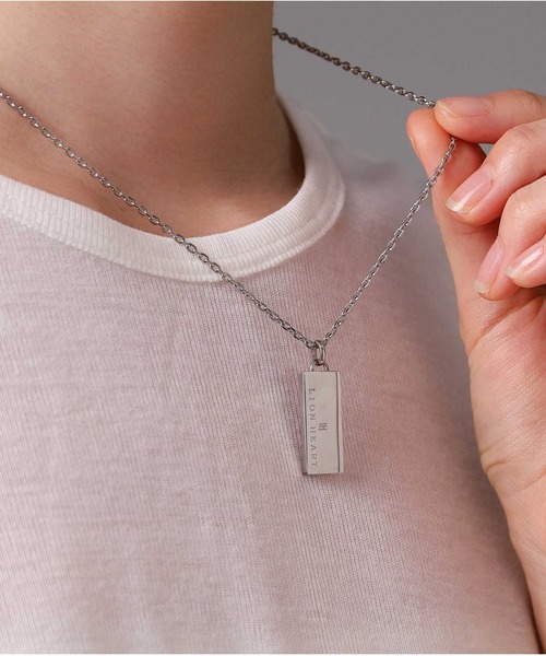 LION HEART（ライオンハート） ネックレス 「限定展開」“LH-1”ロゴ 