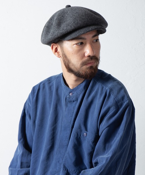 RACAL（ラカル） 帽子 キャスケット メンズ Classic Wool Knit