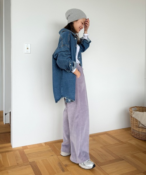 極美品✨COACH デニムシャツ　Gジャン　シグネチャー　オーバーサイズ COACH(コーチ) / オール オーバー シグネチャー デニム ジャケット/G