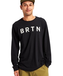 【burton】90s ロングスリーブTシャツ BURTON tシャツ オーガニックコットン 長袖 ロングスリーブ T