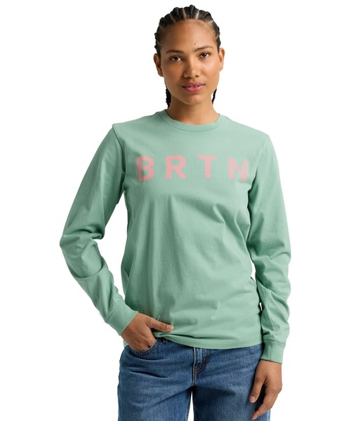 BURTON（バートン） tシャツ BRTN ロングスリーブ Tシャツ メンズ 