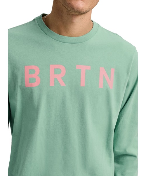 BURTON（バートン） tシャツ BRTN ロングスリーブ Tシャツ メンズ 