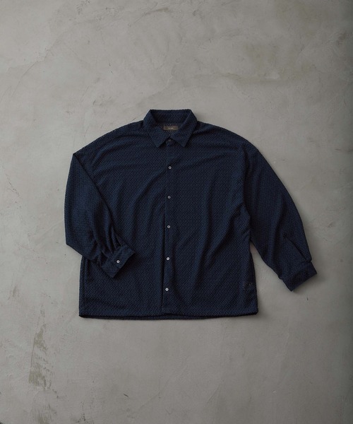 CLEL（クレイル） シャツ 「CLEL」Balloon Sleeves Loose Lace Shirt