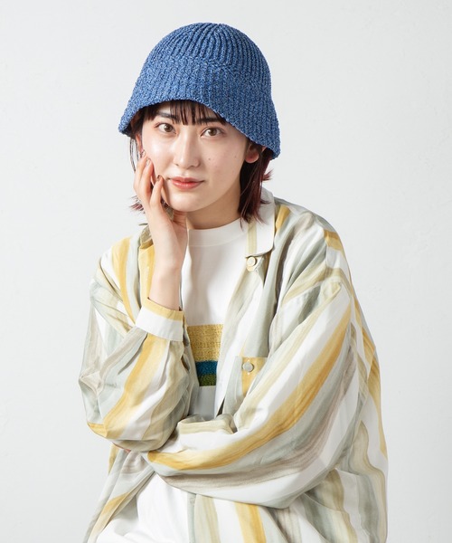 帽子 RACAL Paper Fiber Knit Tulip Hat RACAL（ラカル） ニット帽 ニットキャップ Japanese Paper Melange