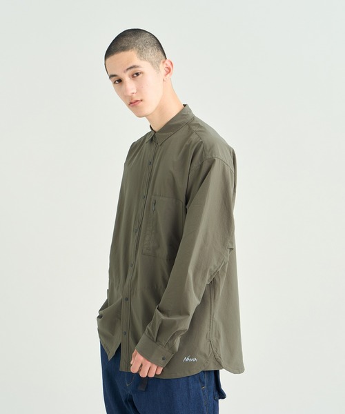 NANGA（ナンガ） シャツ DotAir COMFY L/S SHIRT/ドットエアコンフィー