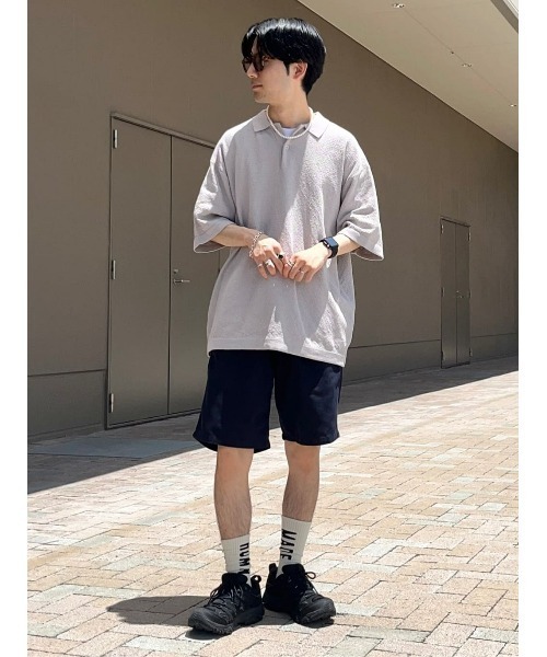 Right-on ポロシャツ 「PLUS ONE」ニットポロシャツ メンズ